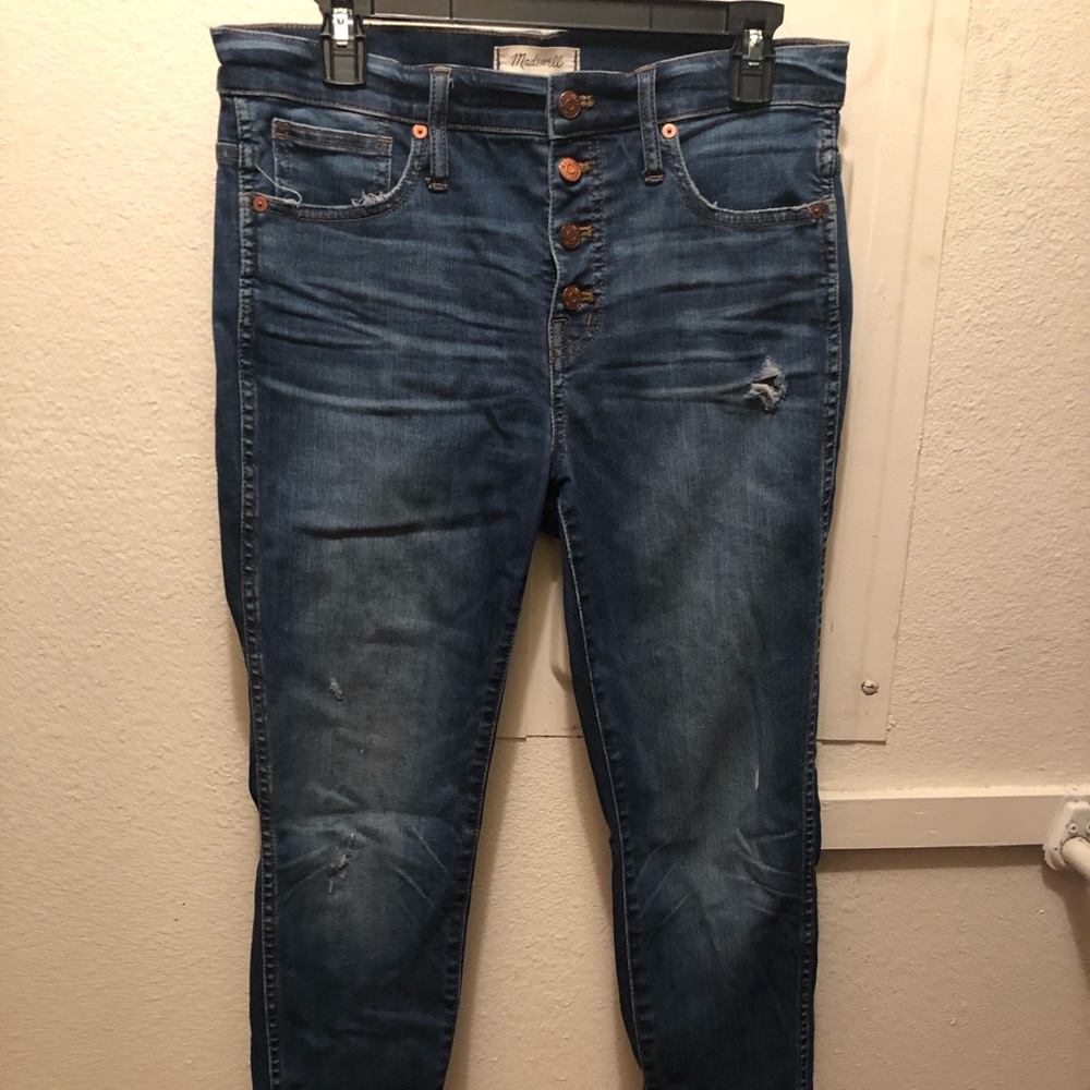 10” Madewell High Rise Skinny